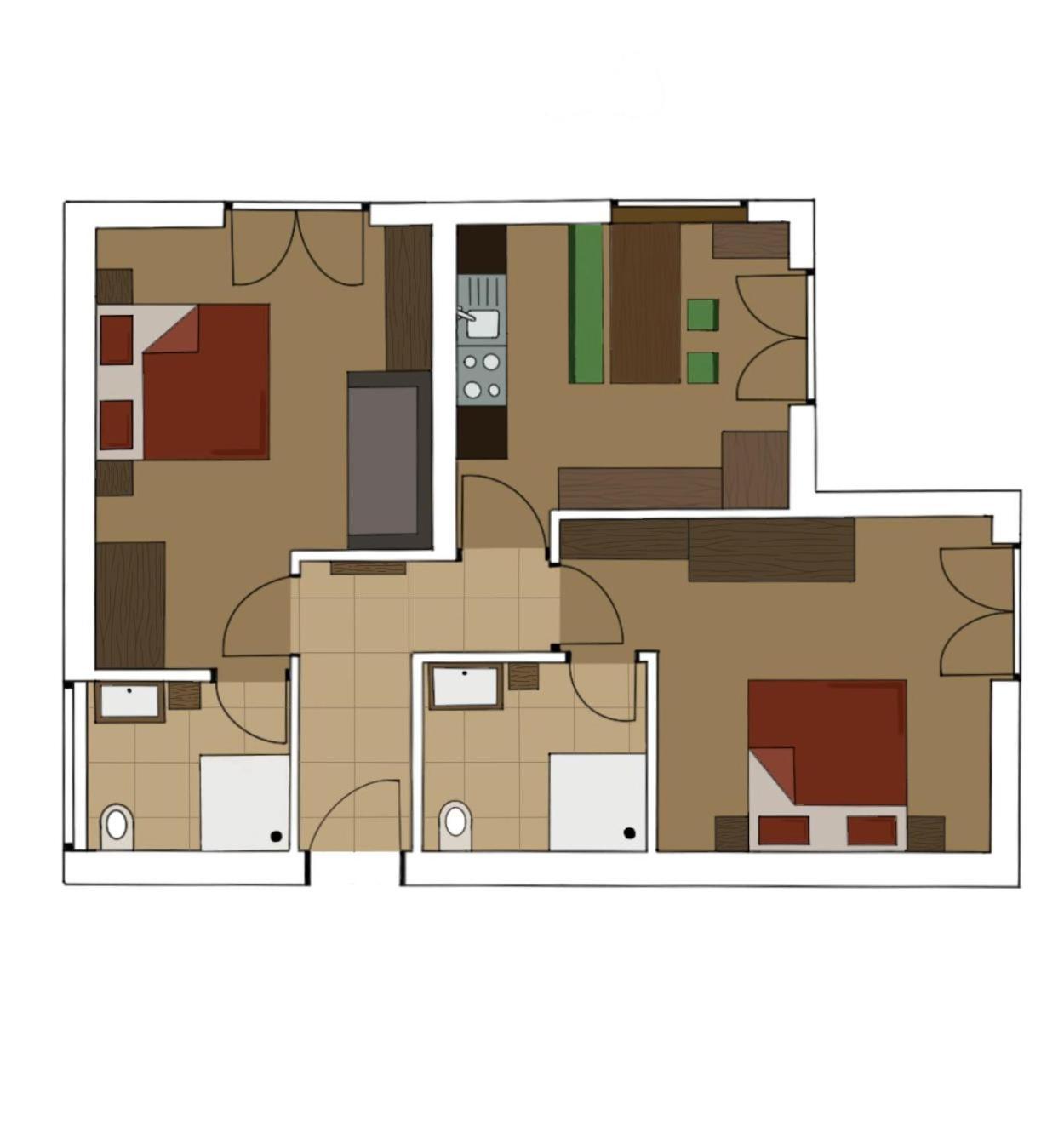 "Nature Erleben" Appartement & Komfortzimmer Velden am Wörthersee Екстериор снимка